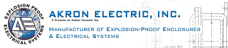 Akron Electric logo on Advantage Electric Supply