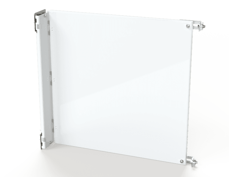 Saginaw Control SCE-72SP36F4 Panel, Swingout Half, Height:30.88", Width:30.81", Depth:0.85", Powder coated white. SCE-72SP36F4 on Advantage Electric Supply