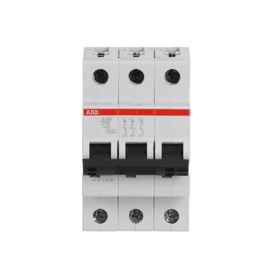 ABB Control S203-D10 S203-D10 ABB Control - S203-D10 Miniature Circuit Breaker - 3P - D - 10 A S203-D10 on Advantage Electric Supply