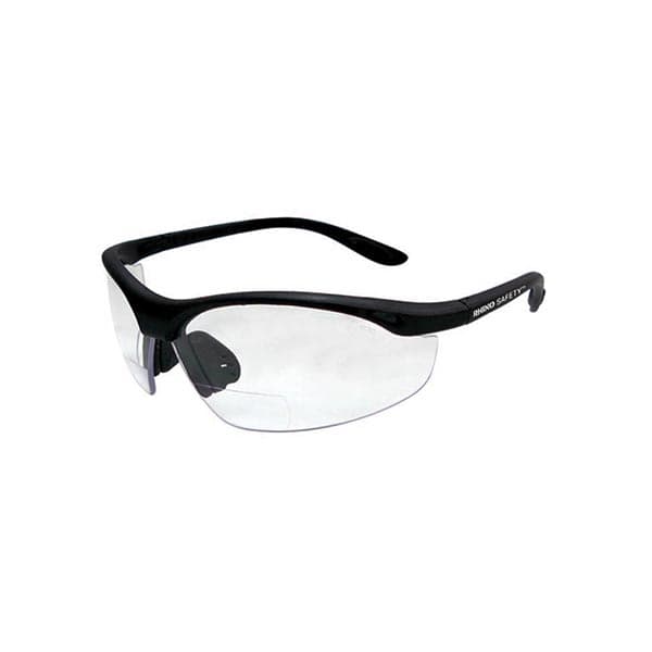NSI Industries SG-200C15 SG-200C15 NSI - Rhino Safety Glasses, 1.5+ Bi-Focal Impact Resistant Lens, Nylon Frame, Adjustable Rubber Nosepiece And Temple, Wrap Around Design, Clear SG-200C15 on Advantage Electric Supply