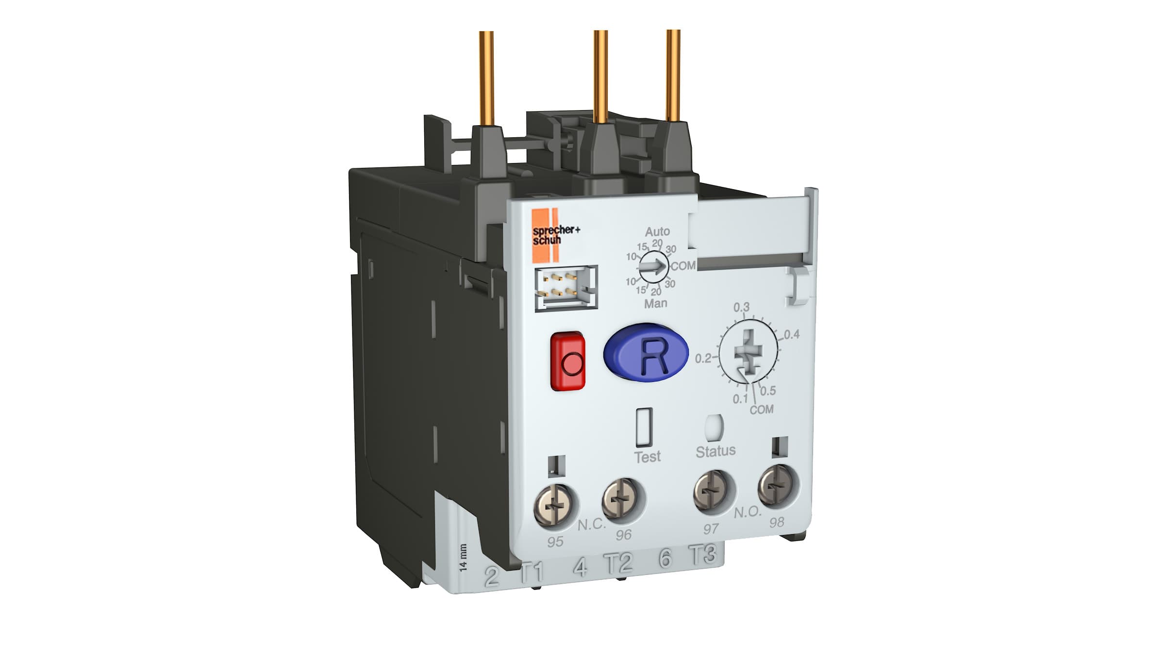 Sprecher + Schuh CEP7-1EFGE Sprecher + Schuh CEP7-1EFGE - CEP7 Solid State Overload Relay, Direct Mount for CA7-60 to 97, Auto or Manual Reset, 20-100 Amps, 1 or 3-Phase, Class 10/15/20/30 CEP7-1EFGE on Advantage Electric Supply
