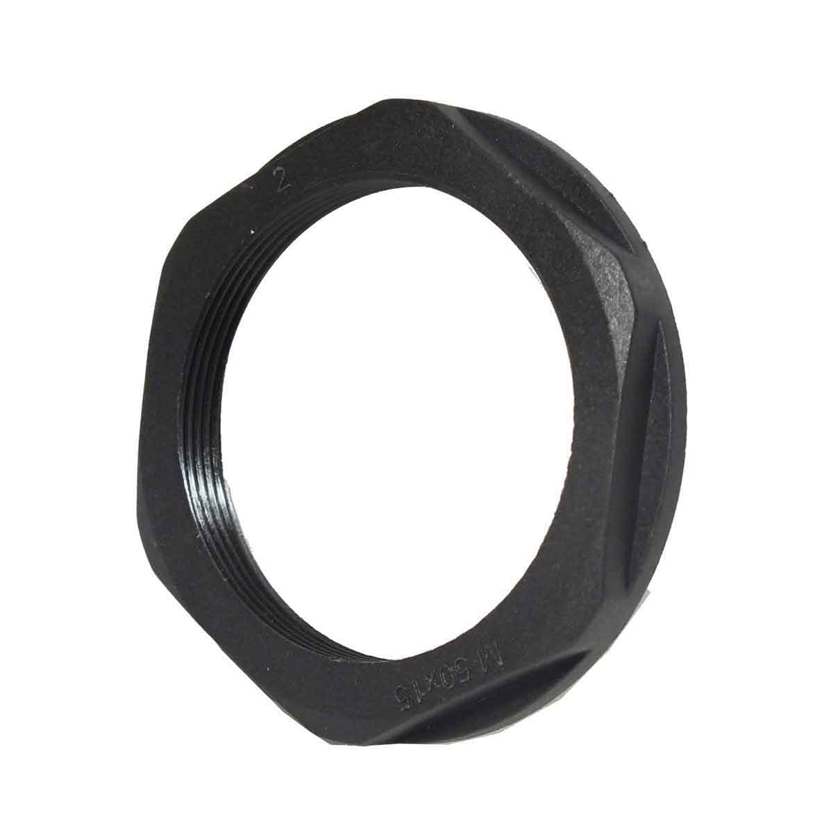 SAB LPB-11 SAB LPB-11 Black Plastic Hexagonal Locknut with PG 11 threads LPB-11 on Advantage Electric Supply