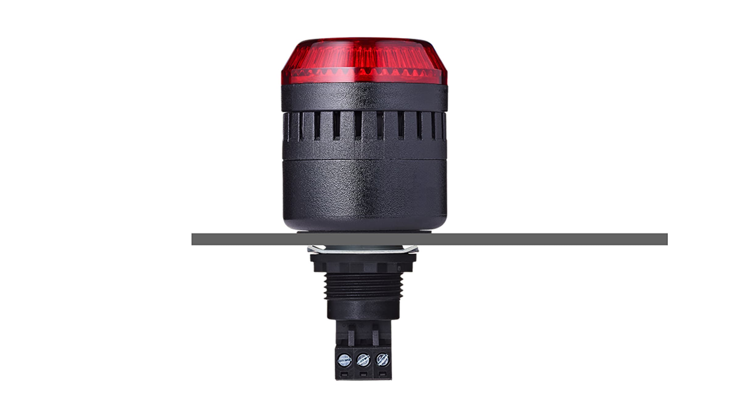 Sprecher + Schuh 813121310 Sprecher + Schuh 813121310 - EDM LED panel mount buzzer 110-120 V AC amber, grey 813121310 on Advantage Electric Supply