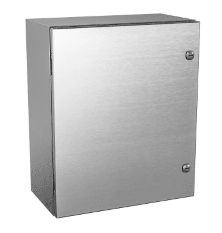 Eurobex Manufacturing 5412 EAL241208NOIP 5412 EAL241208NOIP EXM - Water, oil & dust tight aluminum enclosures (NO IP), NEMA 4X, 24 x 12 x 8 5412 EAL241208NOIP on Advantage Electric Supply