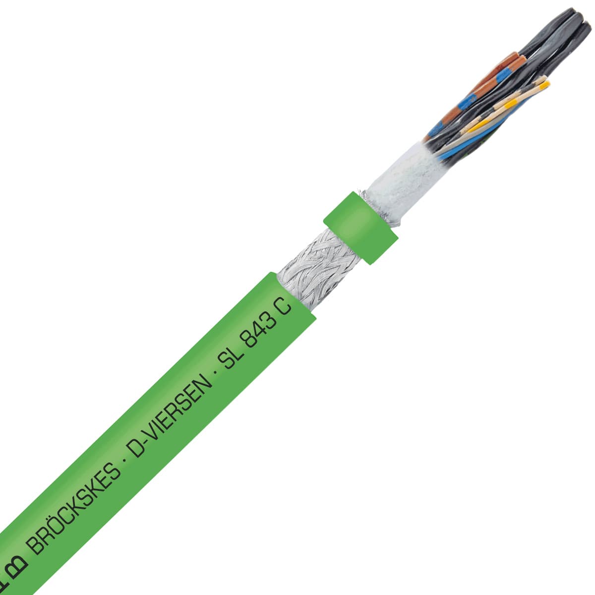 SAB 8390122 SL 839 C -22 AWG/12c, composite PUR transmission cable with overall tinned copper screen, UL, RoHS 8390122 on Advantage Electric Supply