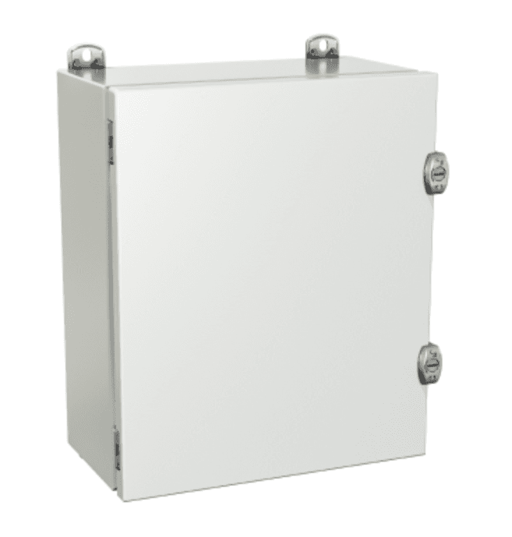 Eurobex Manufacturing 5412 ESCHB121205NOIP 5412 ESCHB121205NOIP EXM - JIC enclosures (light gray) (NO IP), NEMA 4 - 12, 12 x 12 x 5 5412 ESCHB121205NOIP on Advantage Electric Supply