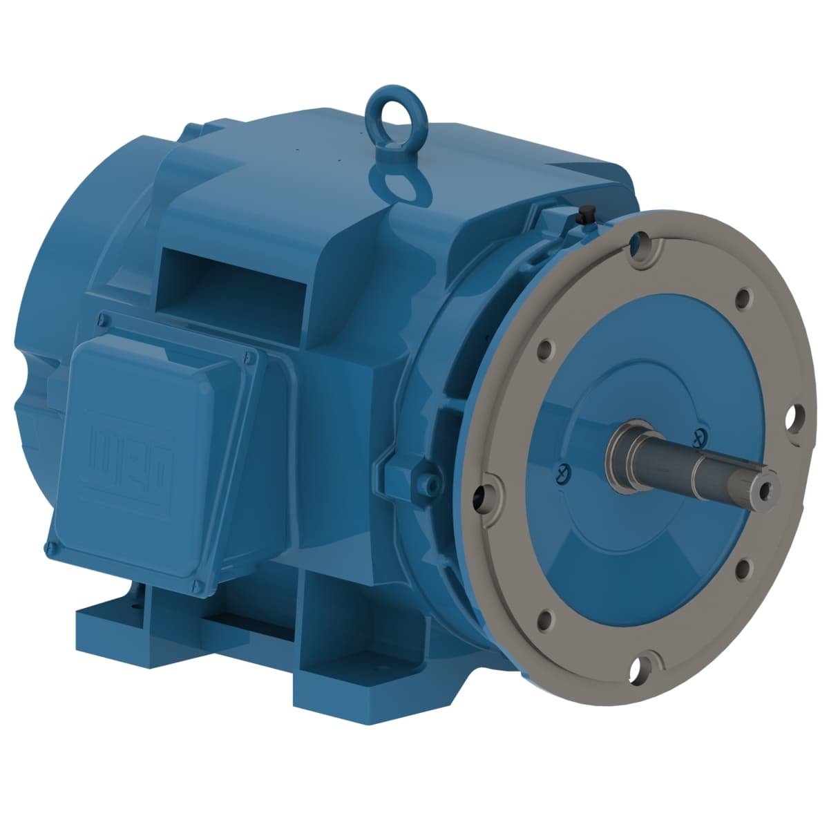WEG 03036OT3V284JM Close Coupled Pump NEMA Premium Efficiency 30 HP 2P 284JM 3Ph 200/400 V 60 Hz IC01 - ODP - Foot-mounted 03036OT3V284JM on Advantage Electric Supply