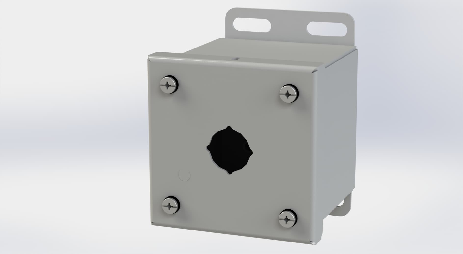 Saginaw Control SCE-1PBGX PBGX Enclosure, Height:3.25", Width:3.25", Depth:3.50", SCE-1PBGX on Advantage Electric Supply