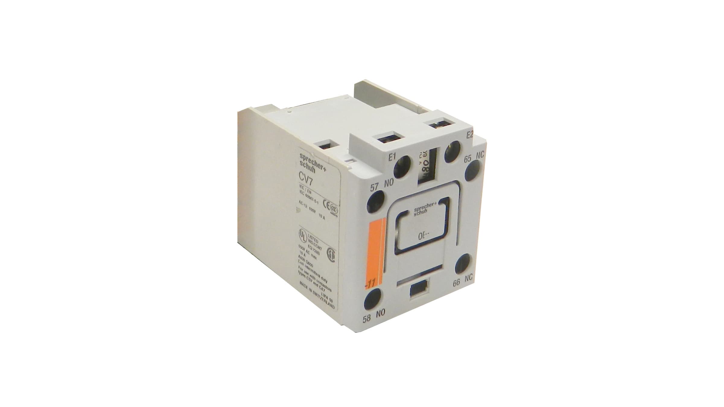 Sprecher + Schuh CV7-11-120 Sprecher + Schuh CV7-11-120 - CV7-11-120 on Advantage Electric Supply