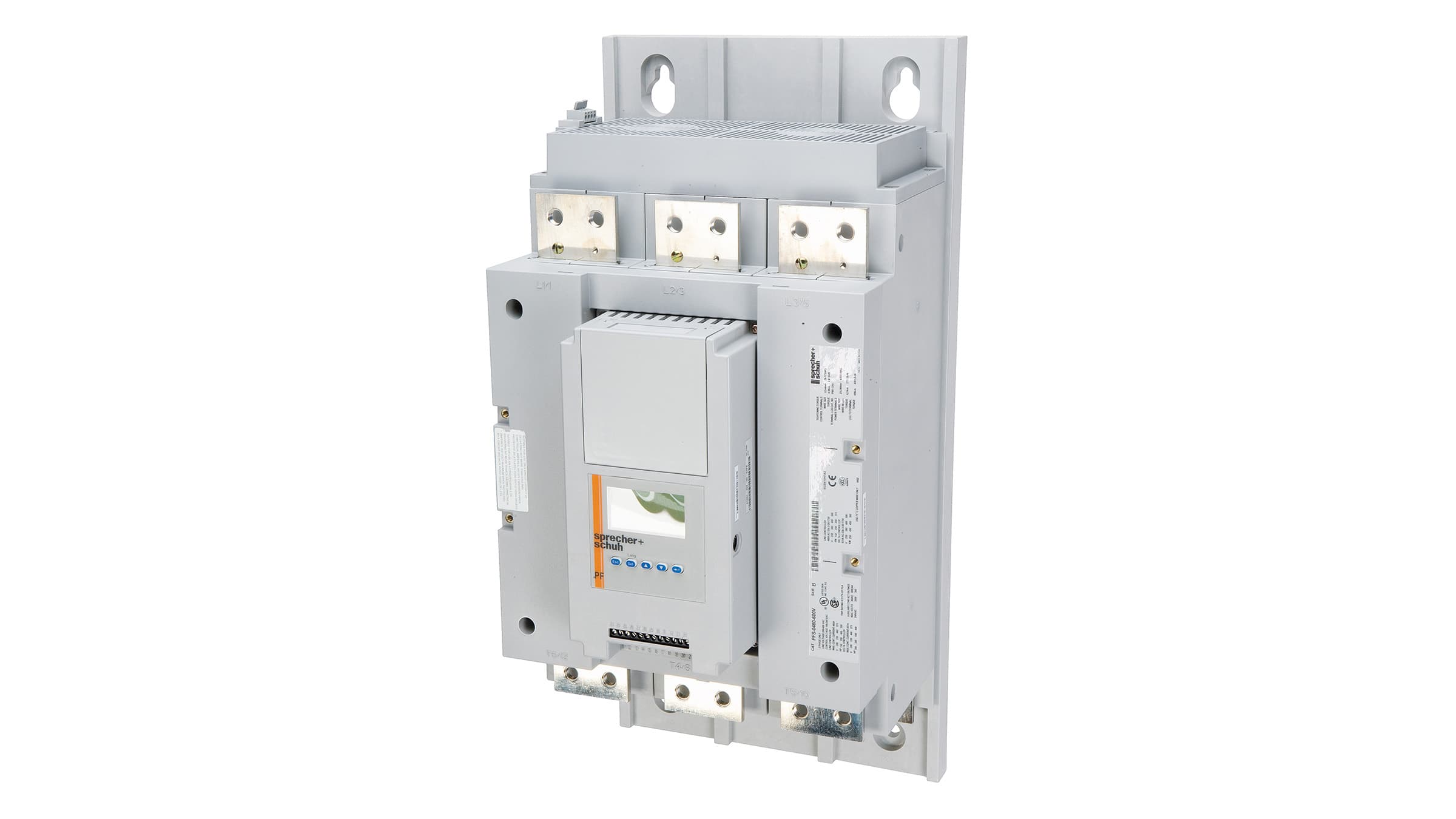 Sprecher + Schuh PFS-0361-600V Sprecher + Schuh PFS-0361-600V - PFS Softstarter, 361A, 100...240V AC Control Voltage, 125 HP 200V / 150 HP 230V / 300 HP 460V / 350 HP 575V, Open Type PFS-0361-600V on Advantage Electric Supply