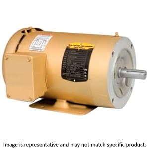 Baldor Electric Company CEM4314T-G General Purpose AC Motor; 60HP Power; 230/460VAC at 60HZ Voltage; 3 Phase; 1785RPM Speed; 364TC Frame; TEFC Enclosure; Foot Mounted; Internal Aegis Bearing Protection Ring CEM4314T-G on Advantage Electric Supply