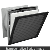 Hammond Manufacturing PF66000T3RBK 462 CFM FILTER FAN T3R 115V PF66000T3RBK on Advantage Electric Supply