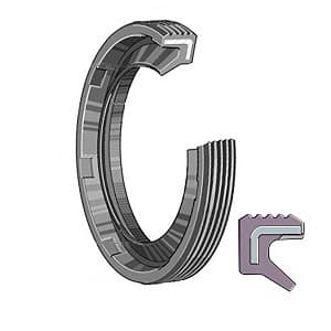 Leeson G45X52X4-C Lip Seal; 45MM Shaft Dia; 52MM Housing Bore; 4MM Nominal Width; Nitrile Lip; Solid Seal; 4MM Actual Width; Not Spring Loaded; 1 Sealing Lips; No Lip Retainer; Steel and Rubber Case; G Seal Design Code G45X52X4-C on Advantage Electric Supply