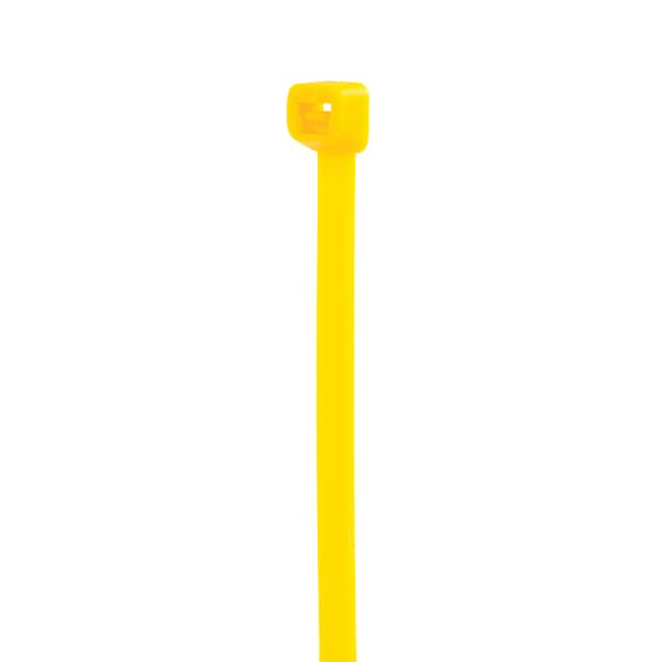 NSI Industries 750-4 7.5" YELLOW CABLE TIE, 50LB MIN. TENSILE STRENGTH, 100/BAG 750-4 on Advantage Electric Supply