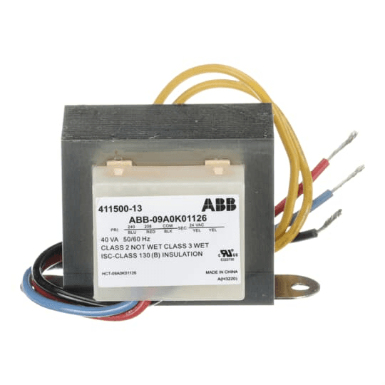 ABB Control ABB-09A0K01126 ABB-09A0K01126 ABB Control - 1C,40VA,208-240-20,80C,50/60,CL2,LO,ABB ABB-09A0K01126 on Advantage Electric Supply