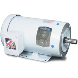 Baldor Electric Company CEWDM3555T Alternating Current Motor; Pressure Washer; 2HP; 145TC Frame Size; 3600 Sync RPM; 208-230/460 Voltage; AC; TEFC Enclosure; NEMA Frame Profile; Three Phase; 60 Hertz; C-Face and Foot Mounted; Base; 7/8" Shaft Diameter; 3-1/2" Base to Center of Shaft; 14.17 CEWDM3555T on Advantage Electric Supply