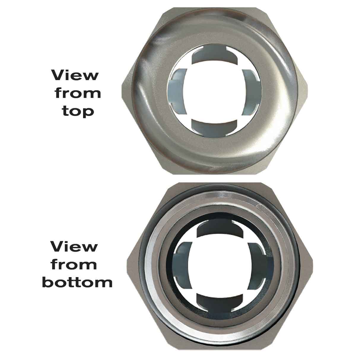 SAB EP4-13 SAB EP4-13 Nickel Plated Brass EMC-4 Grounding Gland with PG 13.5 threads EP4-13 on Advantage Electric Supply