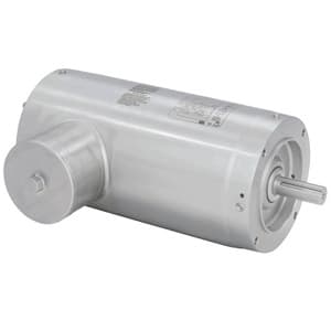 Baldor Electric Company VFSWDM3651T-E-G AC Motor; 3HP Power; 230/460VAC at 60HZ Voltage; 3 Phase; 4.2A Full Load Current; 4 Pole; 1800RPM Speed; 145TC Frame Size; Stainless Steel Housing; TEFC Enclosure; Footless; High Pressure Washdown; Food Safe VFSWDM3651T-E-G on Advantage Electric Supply