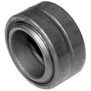 Leeson GE60-DO-2RS Spherical Plain Bearing; 60MM Bore; 36MM Housing Width; 90MM Outside Diameter; Complete with Outer and Inner Ring; Self Aligning; Steel Outer Member; Steel Ball; 2 Seals; 44MM Overall Width; Relubricatable GE60-DO-2RS on Advantage Electric Supply