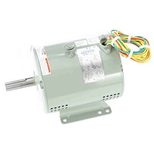 Leeson 131849 Farm Duty; 5 and 7-1/2HP; 184TZ Frame Size; 3600 Sync RPM; 208-230/460 Voltage; AC; TEAO Enclosure; NEMA Frame Profile; Three Phase; 60 Hertz; Rigid; Base; 1-1/8" Shaft Diameter; 4-1/2" Base to Center of Shaft; 13.94" Overall Length 131849 on Advantage Electric Supply