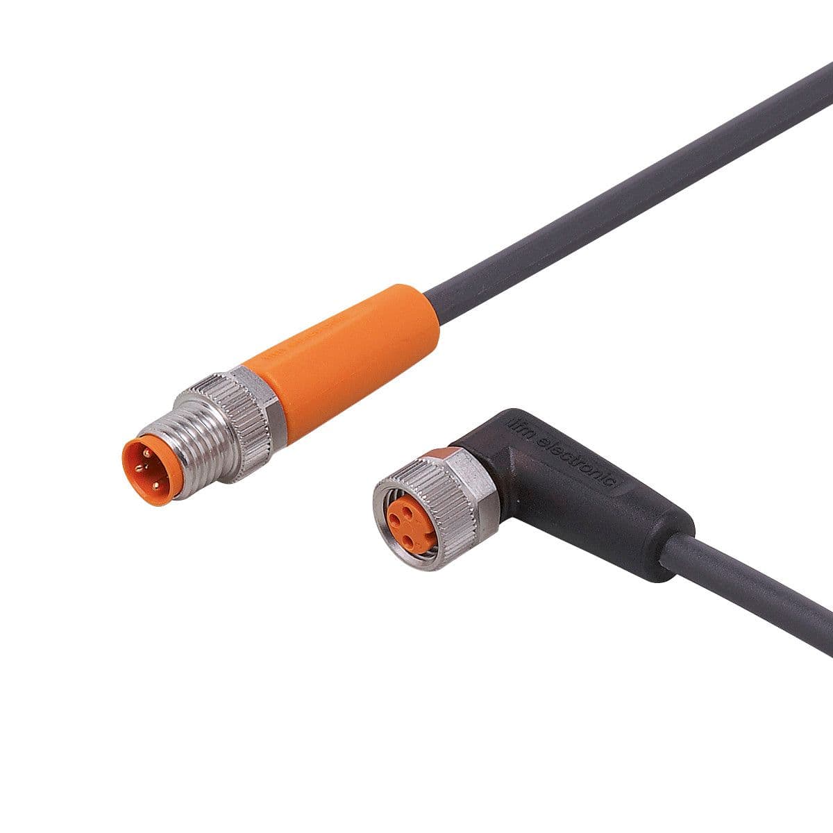 ifm Electronic EVC281 Connection cable, Resistant to oils and coolants, System: Free from silicone; Halogen-free; gold-plated contacts; Drag chain suitability, Free from silicone: yes EVC281 on Advantage Electric Supply
