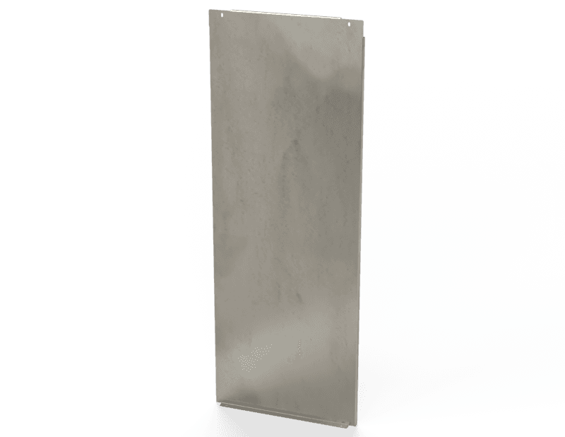 Saginaw Control SCE-SP2008G Subpanel, IMS Bent Galvanized, Height:74.31", Width:27.56", Depth:2.50", SCE-SP2008G on Advantage Electric Supply