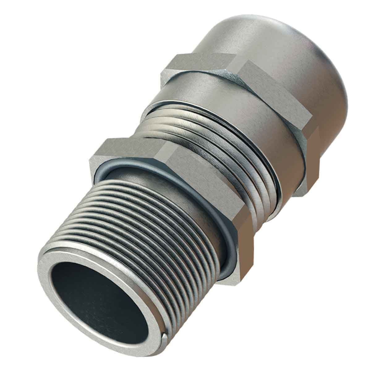 SAB EP4-13 SAB EP4-13 Nickel Plated Brass EMC-4 Grounding Gland with PG 13.5 threads EP4-13 on Advantage Electric Supply