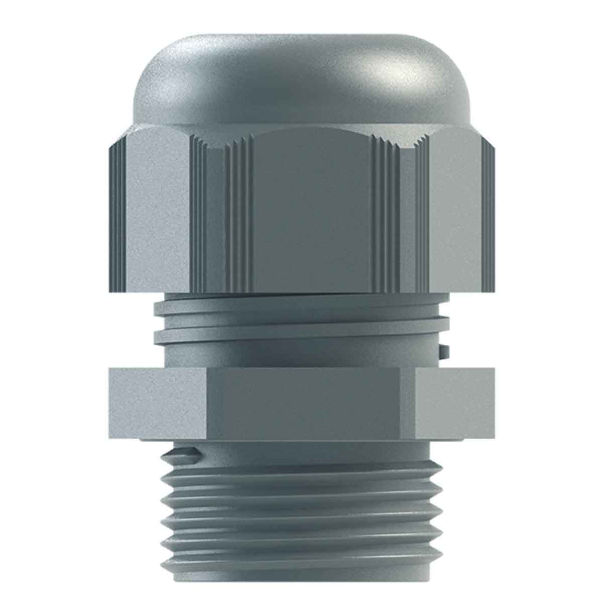 SAB PMG-16RL SAB PMG-16RL Gray Polyamide Dome Cap Cord Grip with reducer bushing and longer M16 threads, locknut included PMG-16RL on Advantage Electric Supply