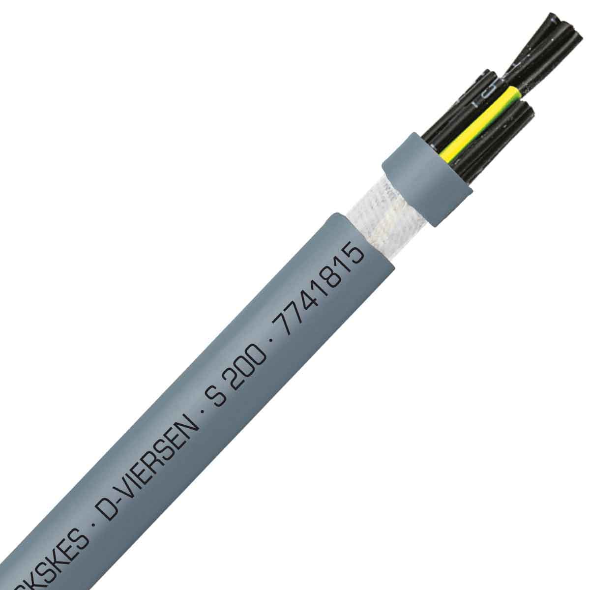 SAB 7741815 S 200 - 16 AWG/18c, halogen free continuous flex oil resistant data & control cable, CE, RoHS 7741815 on Advantage Electric Supply