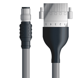 Lapp DN4110048F05 DN4110048F05 - LAPP UNITRONIC® DeviceNet Cordsets 14 & 18 AWG / 1 + 1 pair Bus - Gray PVC - 7/8 in Male / Plug Header connectors - 5m DN4110048F05 on Advantage Electric Supply