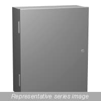 Hammond Manufacturing N1A30249 N1 Enclosure w/panel - 30 x 24 x 9 - Steel/Gray N1A30249 on Advantage Electric Supply