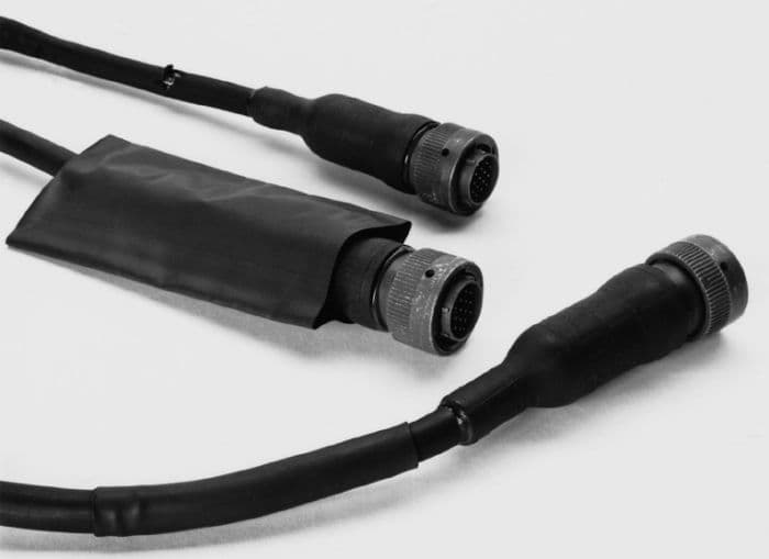 TE Connectivity RP-4800-NO.11 TE Raychem RP-4800 No.11 Single Wall Heat Shrink Tubing - Black RP-4800-NO.11 on Advantage Electric Supply