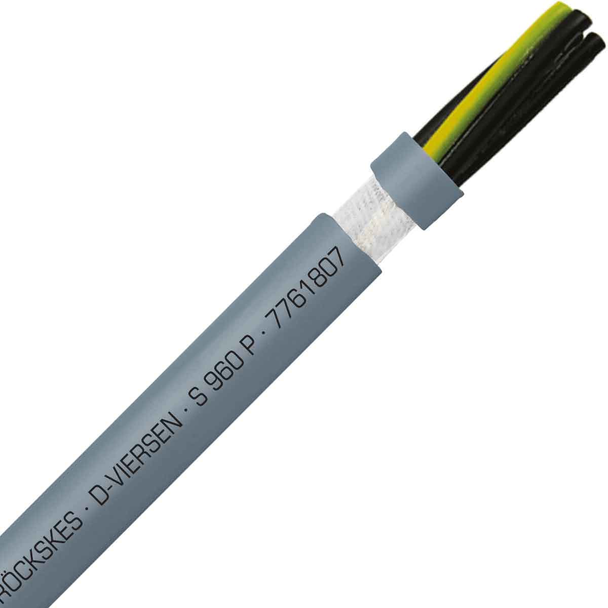 SAB 7761807 S 960 P - 18 AWG/7c, tear & oil resistant continuous flex PUR control cable, UL, CSA, CE, RoHS 7761807 on Advantage Electric Supply