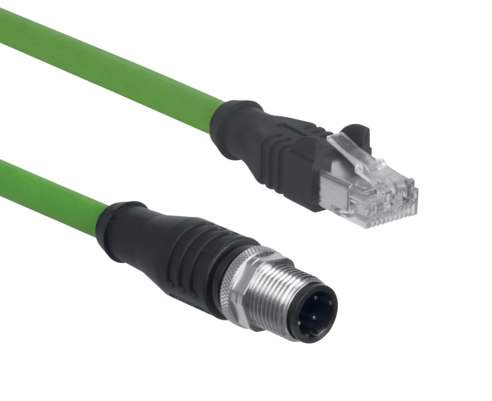 AIE-S4P-M12/RJ45-S-G-20M-GN-2-X-D-1 on Advantage Electric Supply
