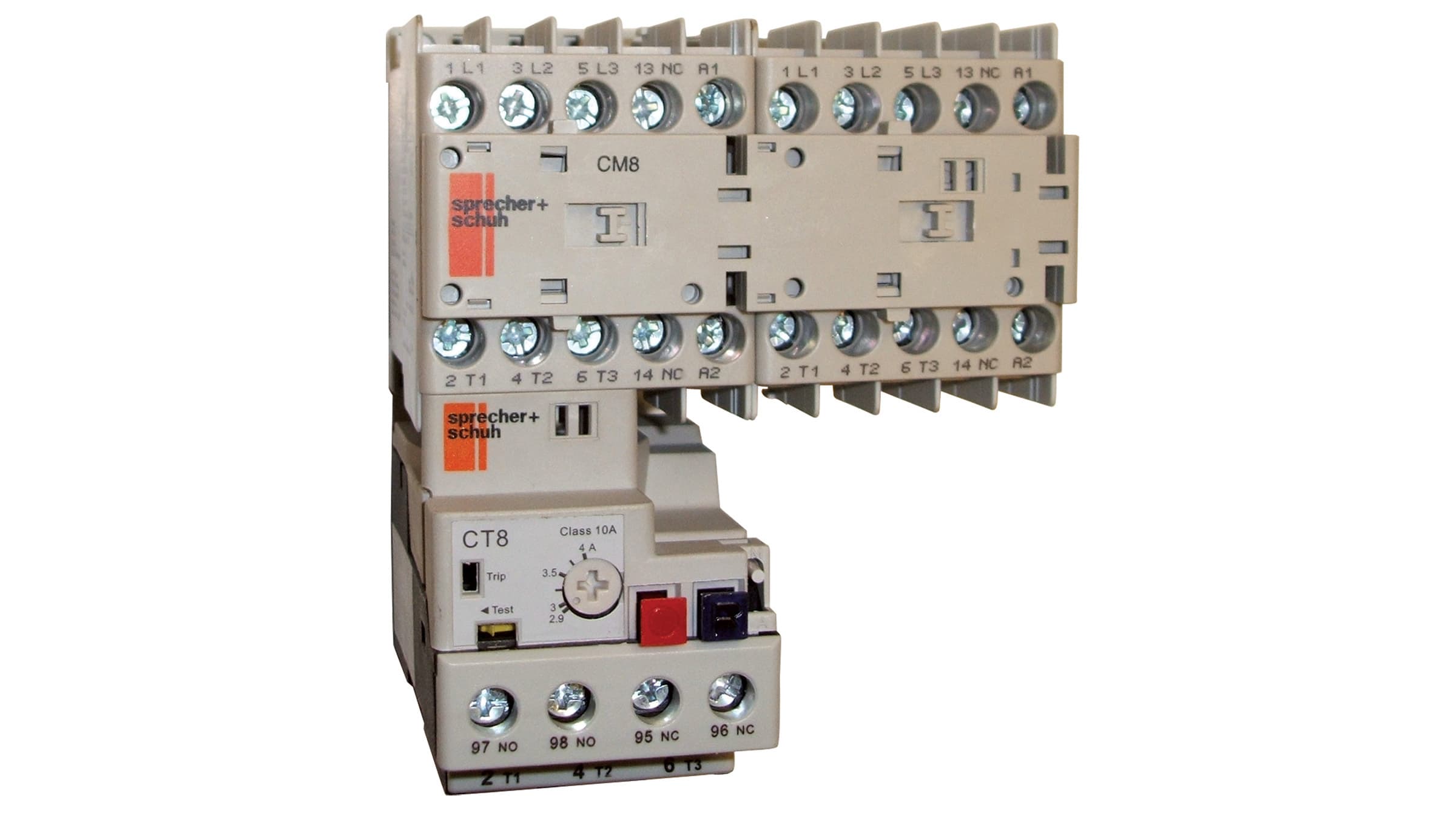 Sprecher + Schuh CAUT8-12-42-24Z-8C12-PW Sprecher + Schuh CAUT8-12-42-24Z-8C12-PW - CAUT8 Starter FVR , Miniature 12 A, 24V 50/60HZ AC, 9.0-12.5A Direct Mnt O/L, Open Type, 4NO 2NC CAUT8-12-42-24Z-8C12-PW on Advantage Electric Supply