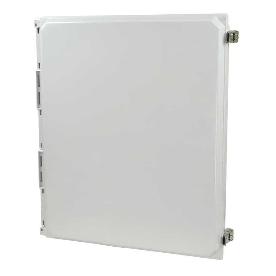 Allied Moulded Products AMHMI206L 20"x16" HMI Cover Kit with hinged cover and stainless-steel snap latch AMHMI206L on Advantage Electric Supply
