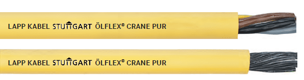 Lapp 0045238 0045238 - LAPP ÖLFLEX® CRANE PUR Multiconductor Cable - Unshielded - 6 AWG 5 Conductor - Yellow 0045238 on Advantage Electric Supply