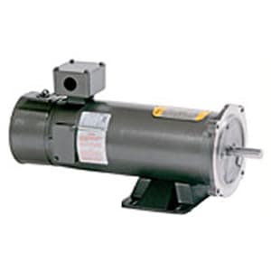 Baldor Electric Company CDPT3306 DC Motor; Permanent Magnet; 1/4HP; 56C Frame Size; 1800 Sync RPM; 180 Voltage; DC; TENV Enclosure; NEMA Frame Profile; C-Face | Rigid; Base; 5/8" Shaft Diameter; 3-1/2" Base to Center Height; 14.05" Overall Length CDPT3306 on Advantage Electric Supply