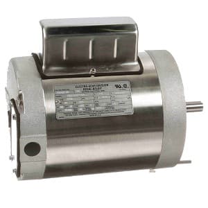 Leeson 117497 Single Phase; 1HP; 56C Frame Size; 1800 Sync RPM; 115/208-230 Voltage; AC; TENV Enclosure; NEMA Frame Profile; Single Phase; 60 Hertz; Round Frame; No Base; 5/8" Shaft Diameter; 10.9" Overall Length; 75 Efficiency Full Load 117497 on Advantage Electric Supply