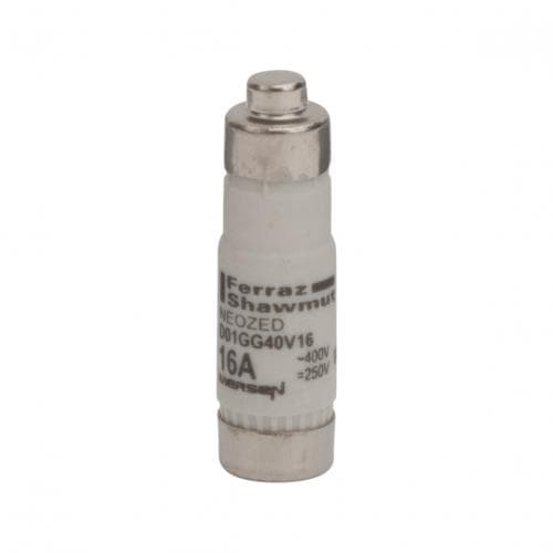 Mersen R223023J Neozed D0 fuse-link gG, 400VAC, D01, 16A, grey, qty 10 R223023J on Advantage Electric Supply
