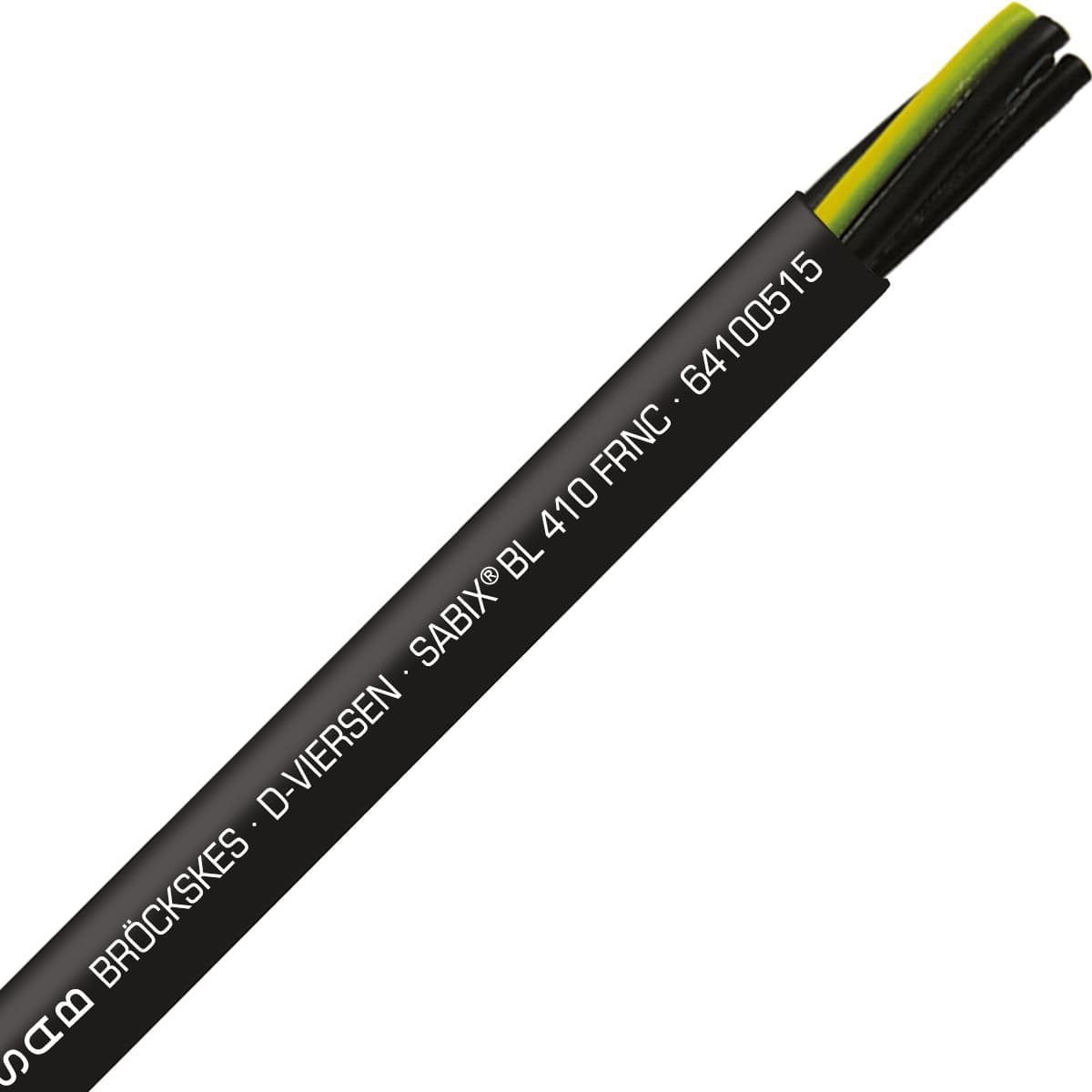 SAB 64100515 SABIX BL 410 FRNC - 16 AWG/5c, halogen-free flame retardant flexible power cable for shipboard, DNV-GL, CE, RoHS 64100515 on Advantage Electric Supply