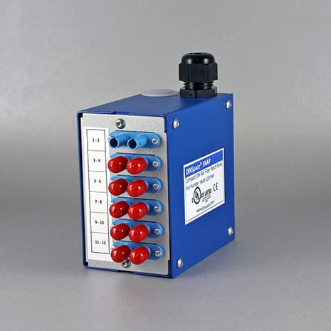 DINSpace SNAP-12ST-SM DINSpace SNAP Compact Fiber Optic Patch Panel with 6ea. Singlemode ST/ST Duplex Fiber Adapters, UL/CE.Compact DIN-Rail or surface mount fiber optic patch panel. Compact size allows minimum space requirements within control cabinetry. Device includes a spl SNAP-12ST-SM on Advantage Electric Supply