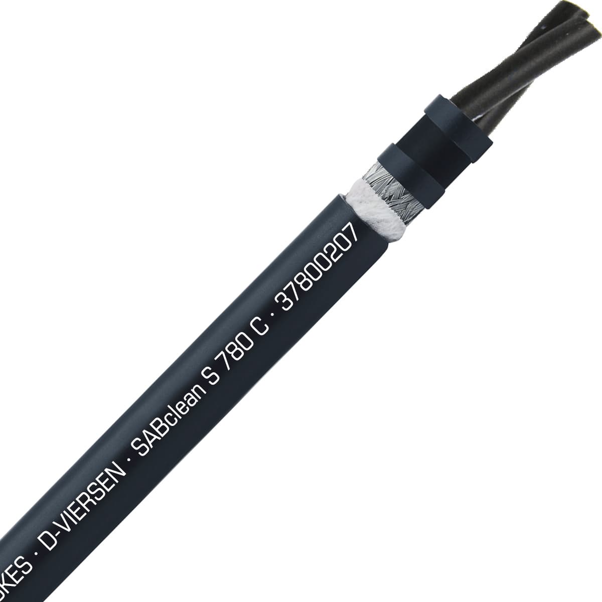 SAB 37800207 SABclean S 780 C - 19 AWG/2c, continuous flex shielded control cable, CE, RoHS 37800207 on Advantage Electric Supply