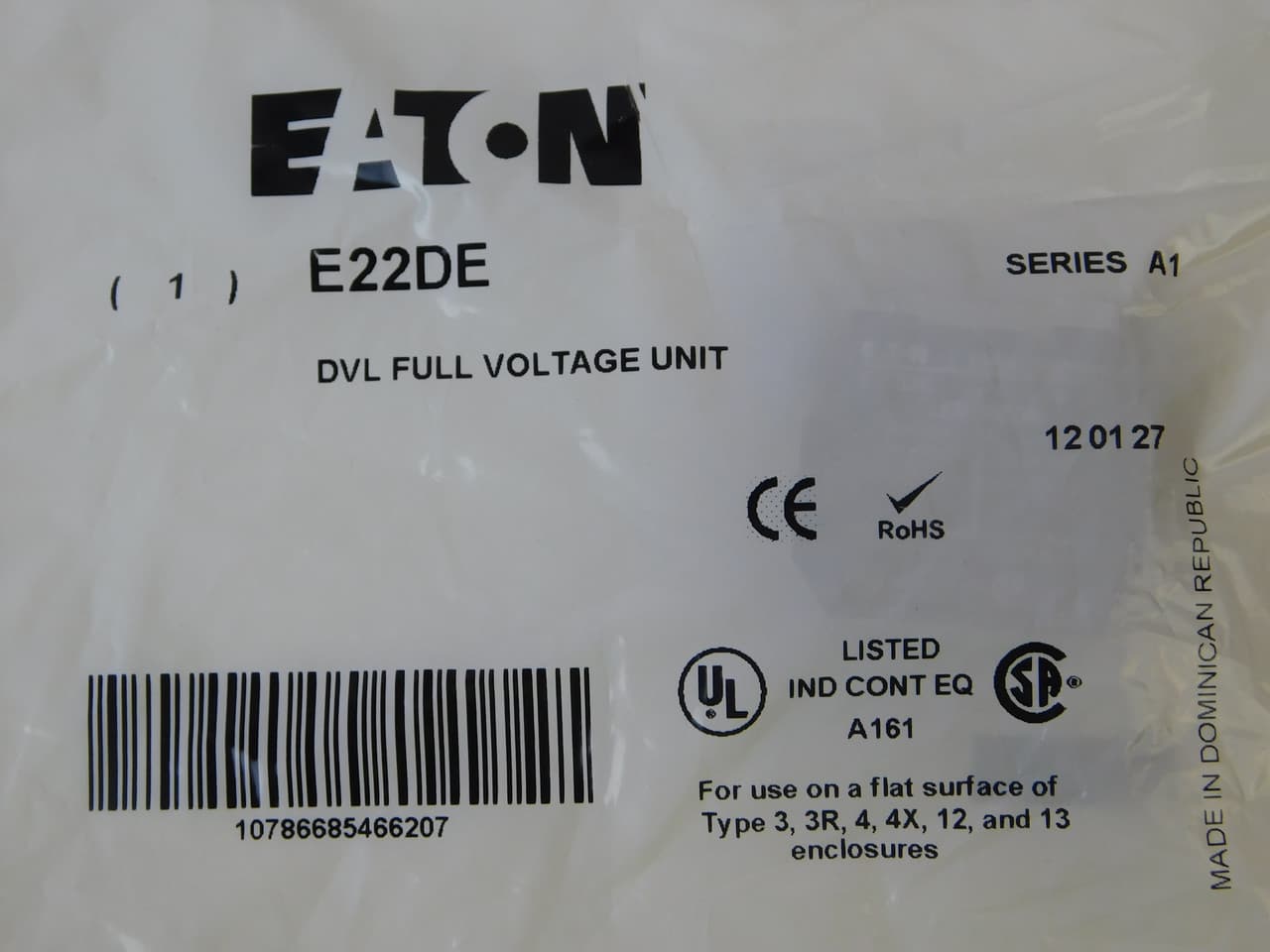 E22DE on Advantage Electric Supply