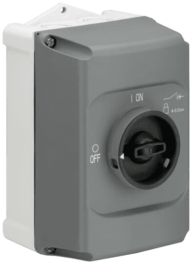 ABB Control IB132-G IB132-G ABB Control - ENCLOSURE, IP65, 3X LOCKABLE, BLK IB132-G on Advantage Electric Supply
