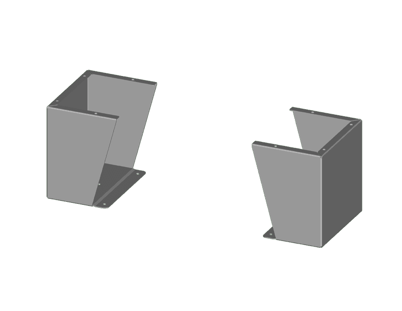 Saginaw Control SCE-FK1512 Kit, Floor, Height:15.00", Width:12.00", Depth:9.12", ANSI-61 gray powder coat. SCE-FK1512 on Advantage Electric Supply