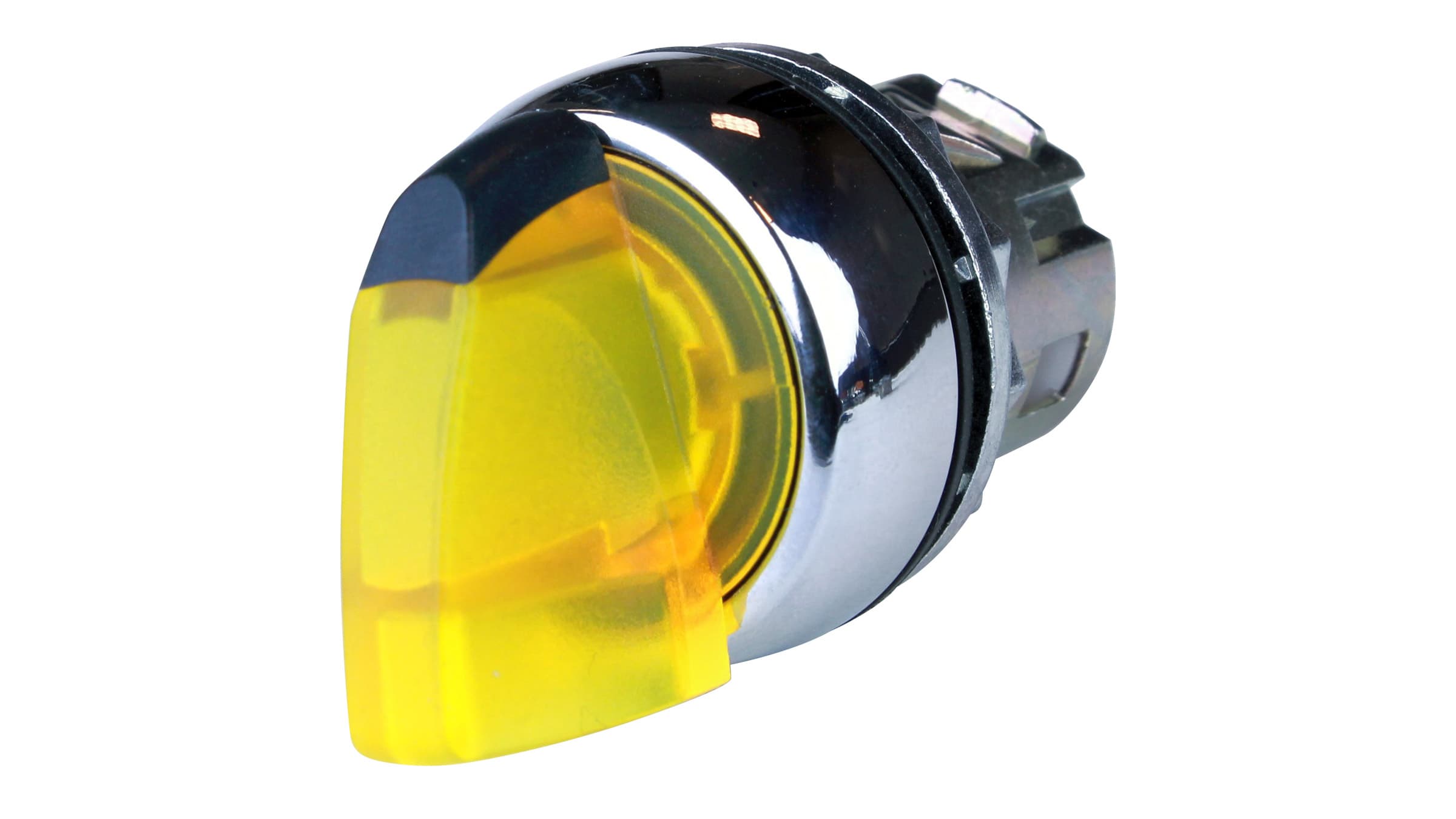 Sprecher + Schuh D7M-LSB35MN3WX20 Sprecher + Schuh D7M-LSB35MN3WX20 - D7 22mm Selector Switch, Illuminated, Metal, 3 Position Spring L/R, Yellow w/Black Insert, 24V AC/DC Clear LED, Metal Latch, 2NO Standard, UL Type 4/13, IP66 D7M-LSB35MN3WX20 on Advantage Electric Supply