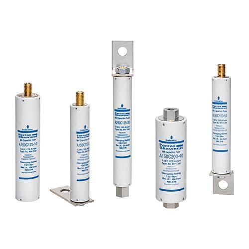 Mersen A300C130-60 A300C130-60 Mersen - Medium Voltage Capacitor Fuse 3000VAC 130A L Bracket To L Bracket Visual Indicator Amp-Trap® A300C130-60 on Advantage Electric Supply