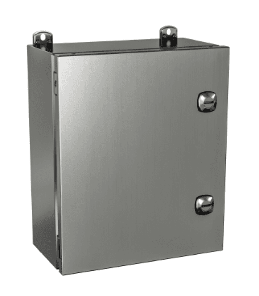 Eurobex Manufacturing 5412 ESSM121008NOIP 5412 ESSM121008NOIP EXM - Stainless steel JIC enclosures, screwed feet (NO IP) 5412 ESSM121008NOIP on Advantage Electric Supply