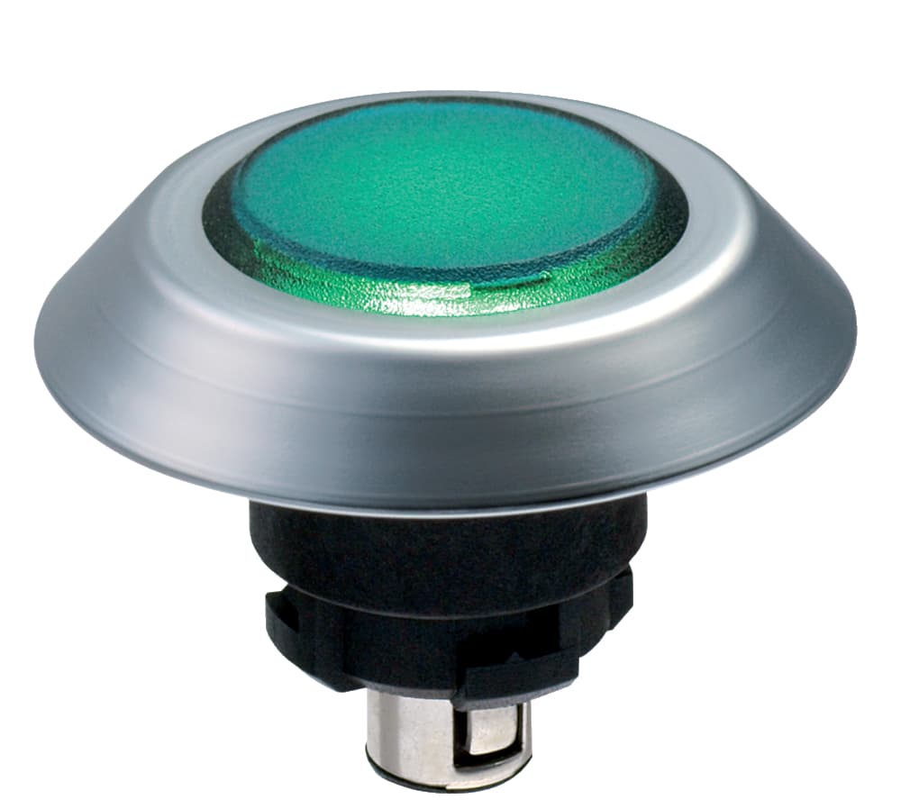 Schmersal NMEFGN NMEFGN Schmersal - Indicator Light with Flat Lens from N Series (IP69K) NMEFGN on Advantage Electric Supply